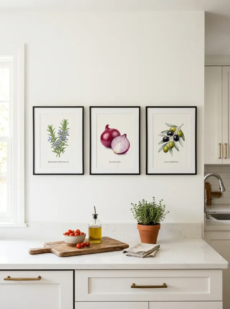kitchen wall decor ideas simple
