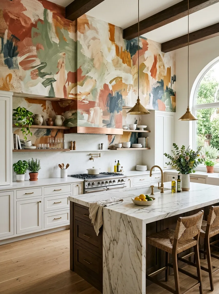 large kitchen wall decor ideas