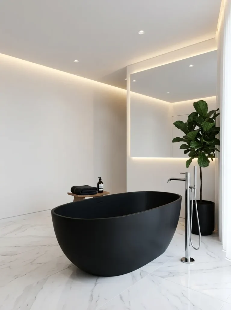 black and white bathroom ideas modern