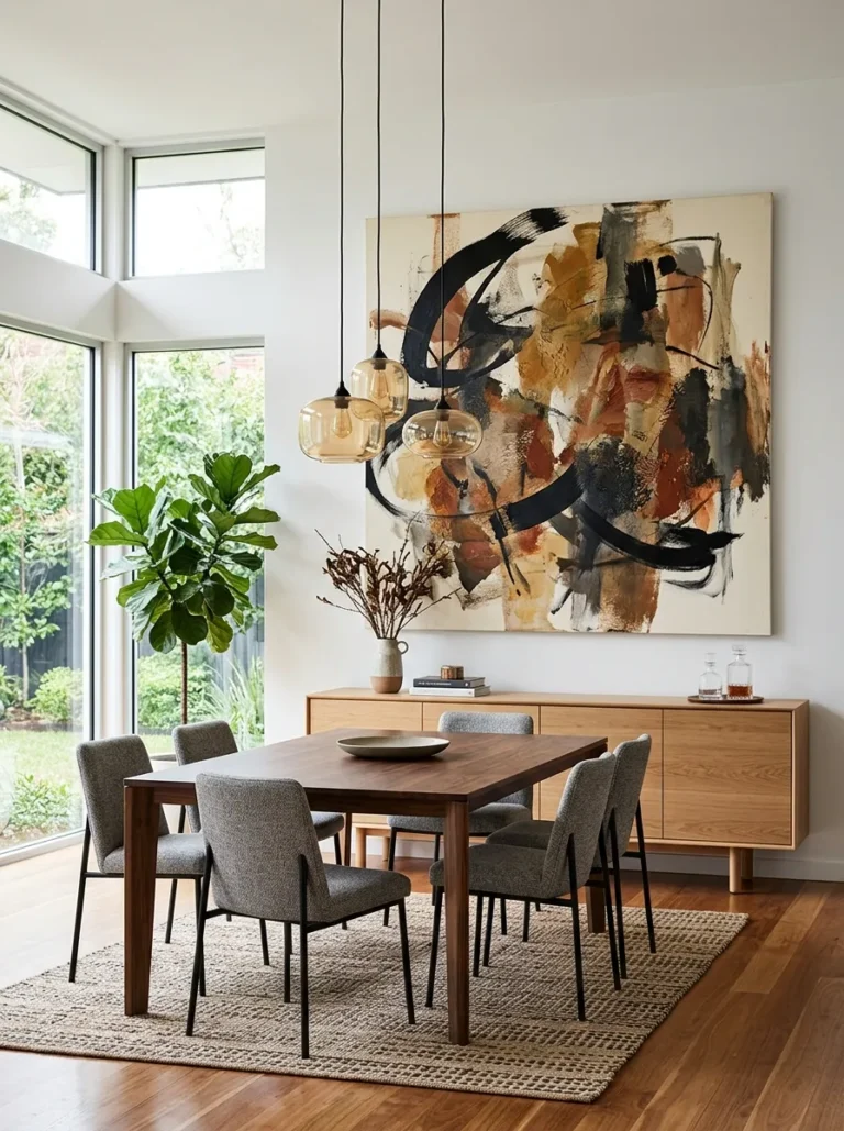 dining room wall decor ideas modern