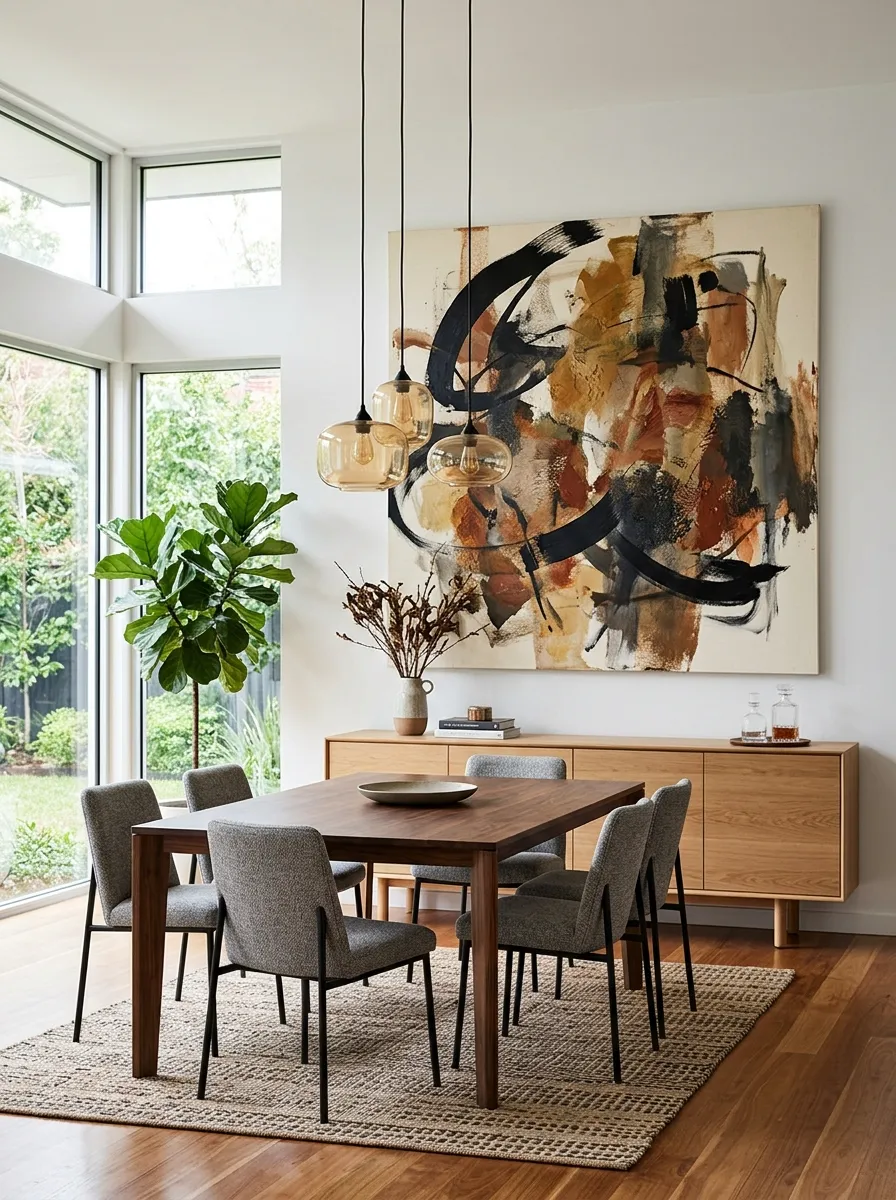 dining room wall decor ideas modern