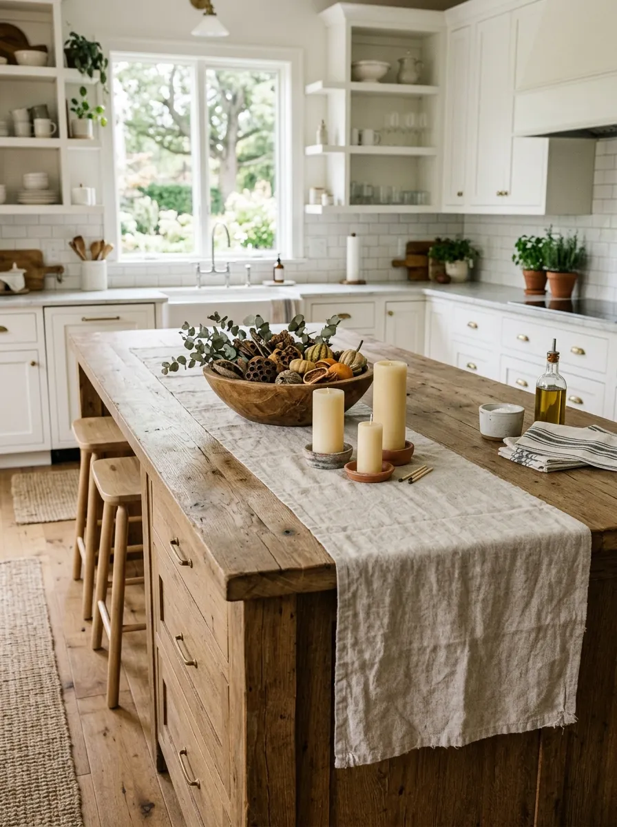 farmhouse kitchen island decor ideas
