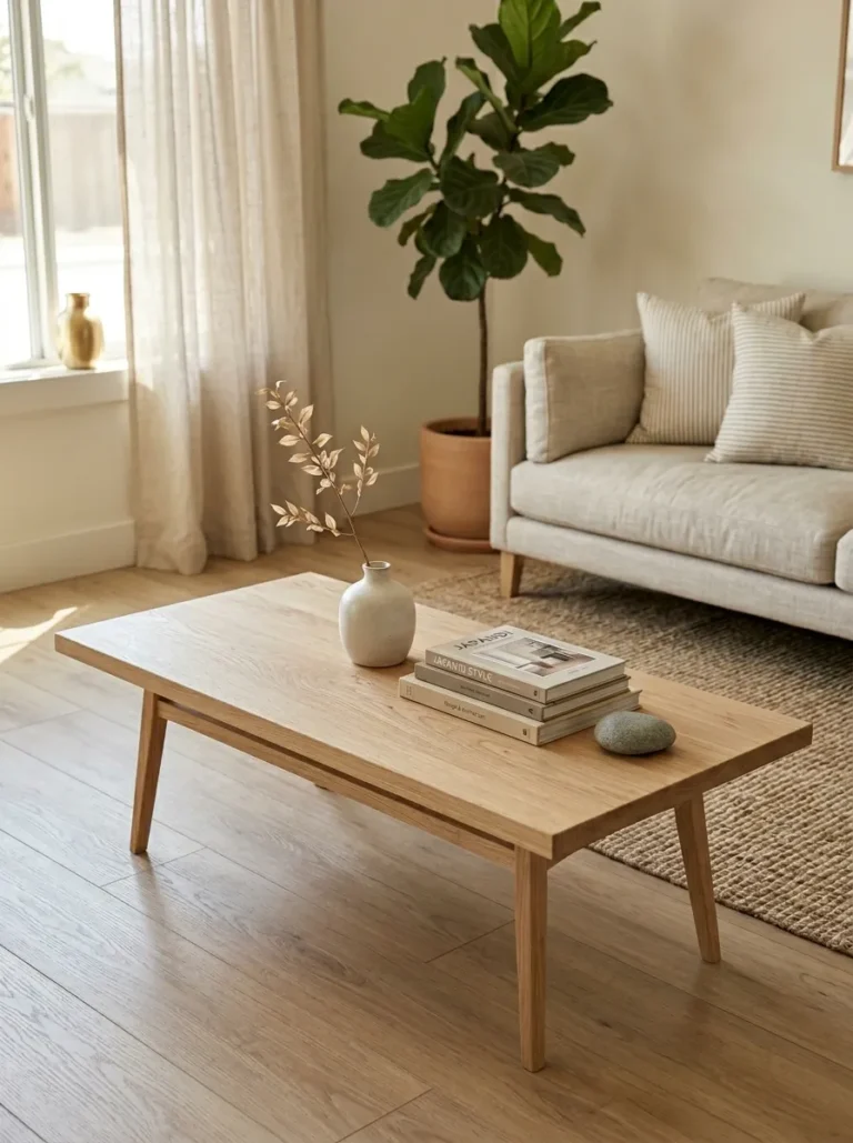japandi living room design