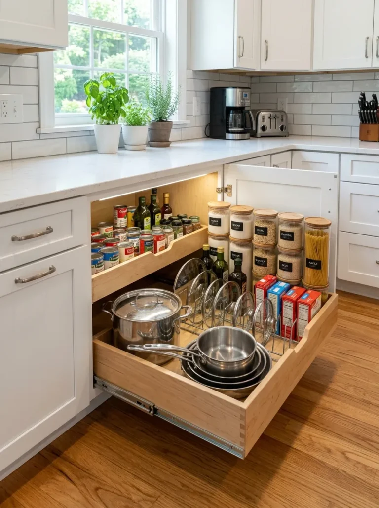 kitchen cabinet organization