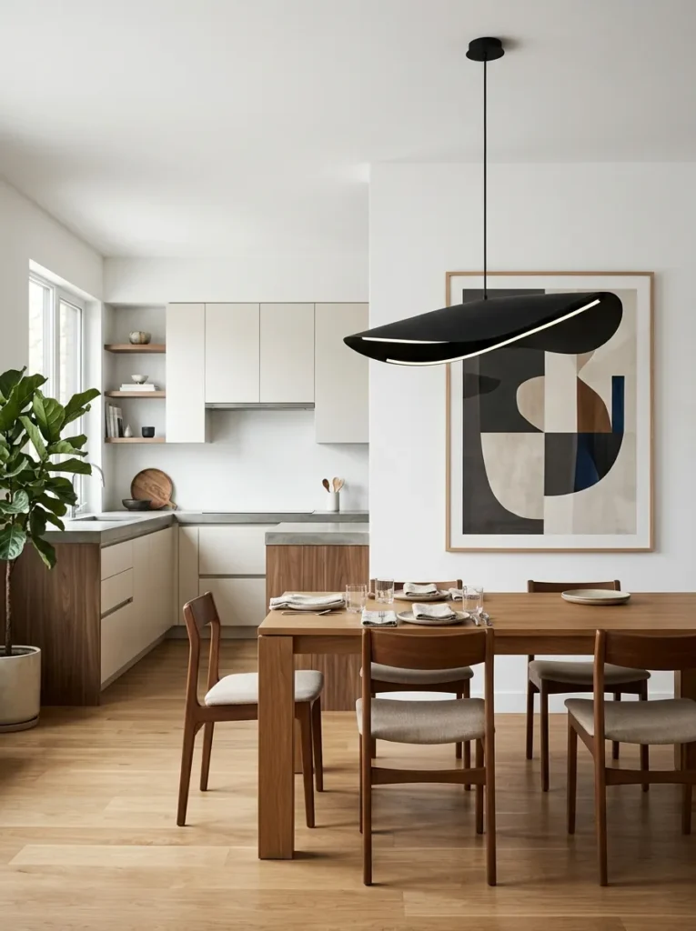 kitchen table wall decor ideas