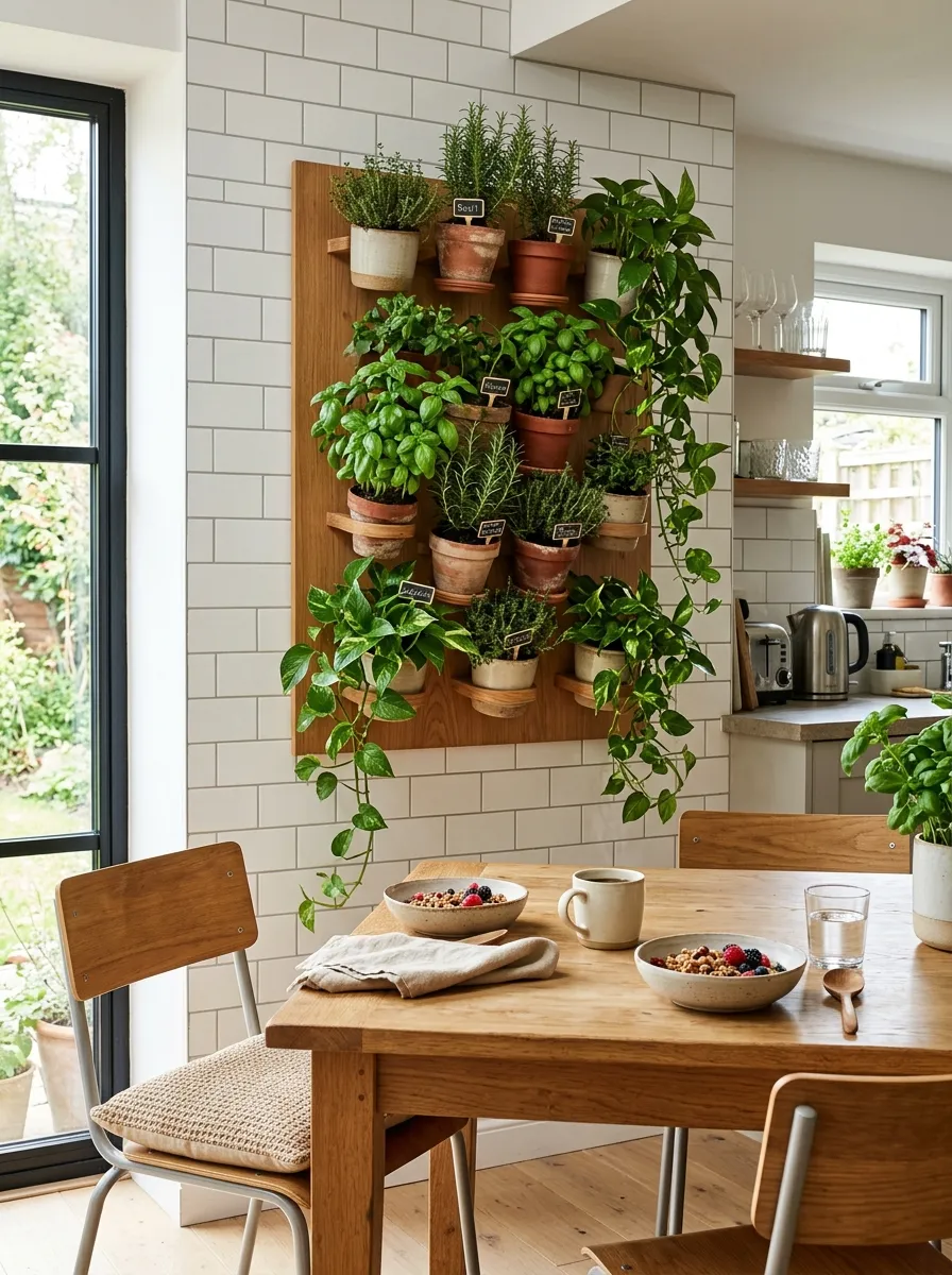kitchen table wall decor ideas