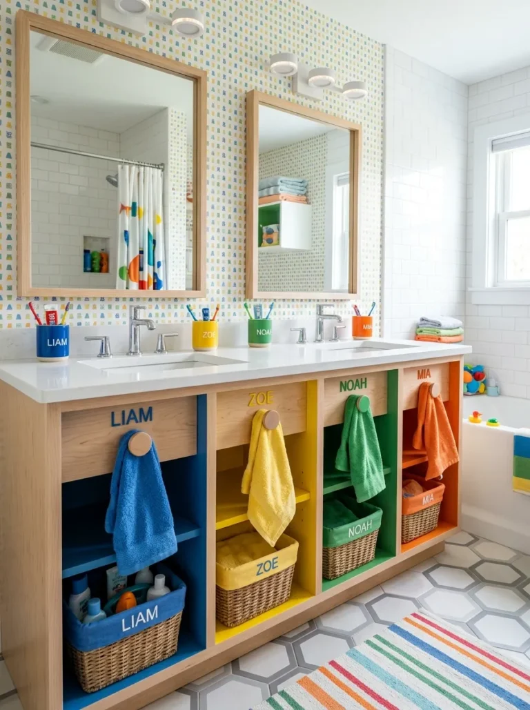modern kids bathroom ideas