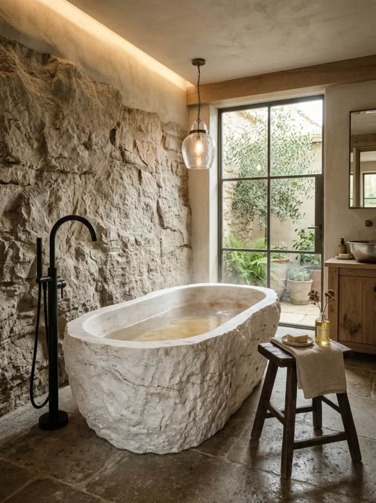 modern rustic bathroom ideas