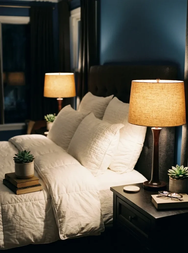 romantic bedroom lighting ideas