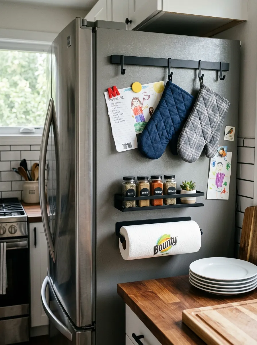 small kitchen organization