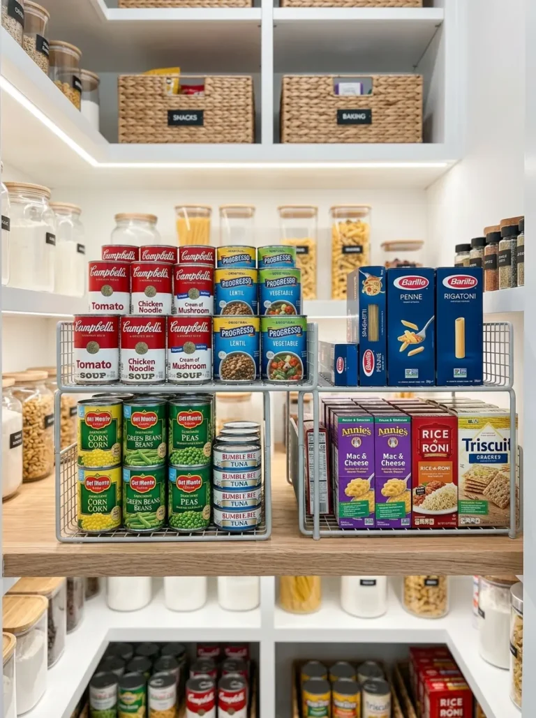 small pantry organization