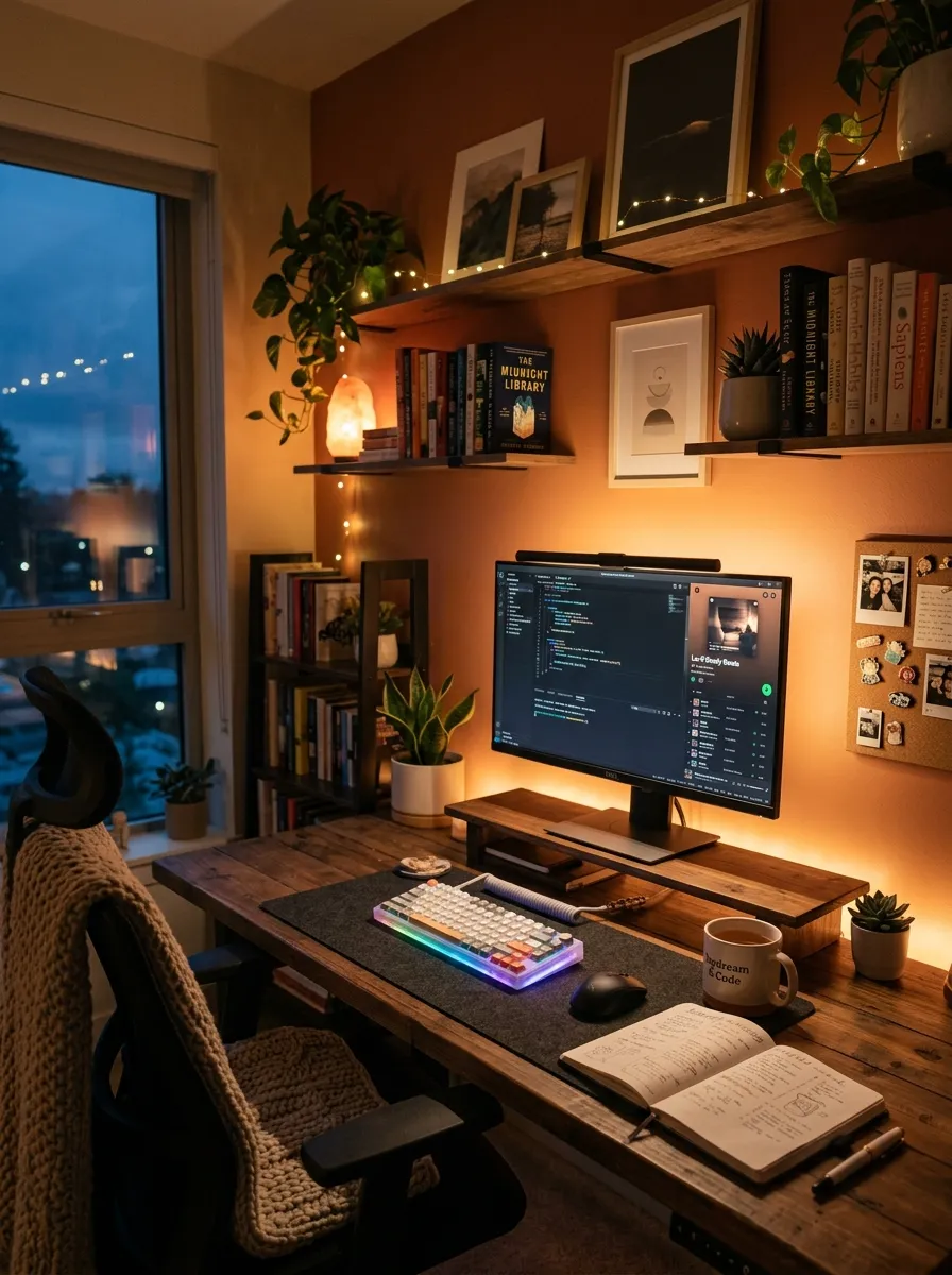 study wall decor ideas aesthetic
