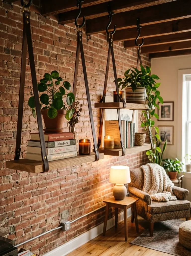 brick wall decor ideas living room