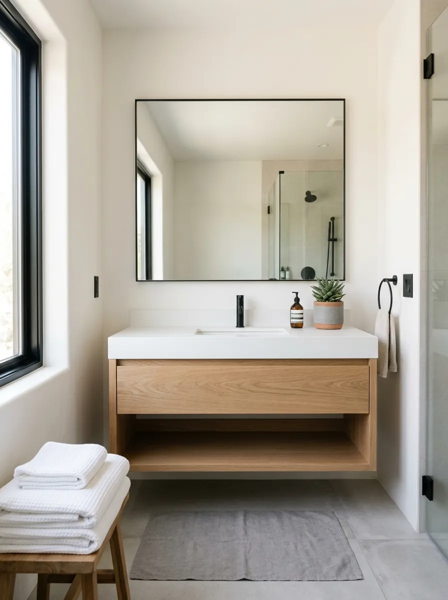 modern bathroom cabinet ideas