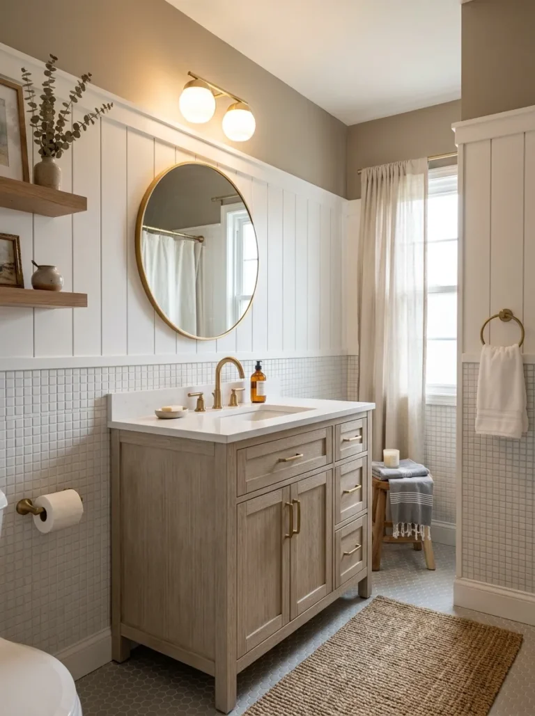 modern wainscoting ideas bathroom