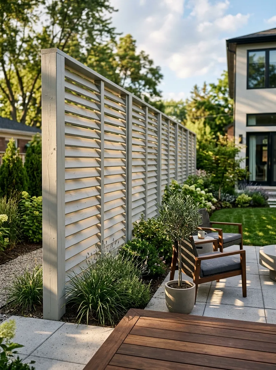 tall privacy fence ideas