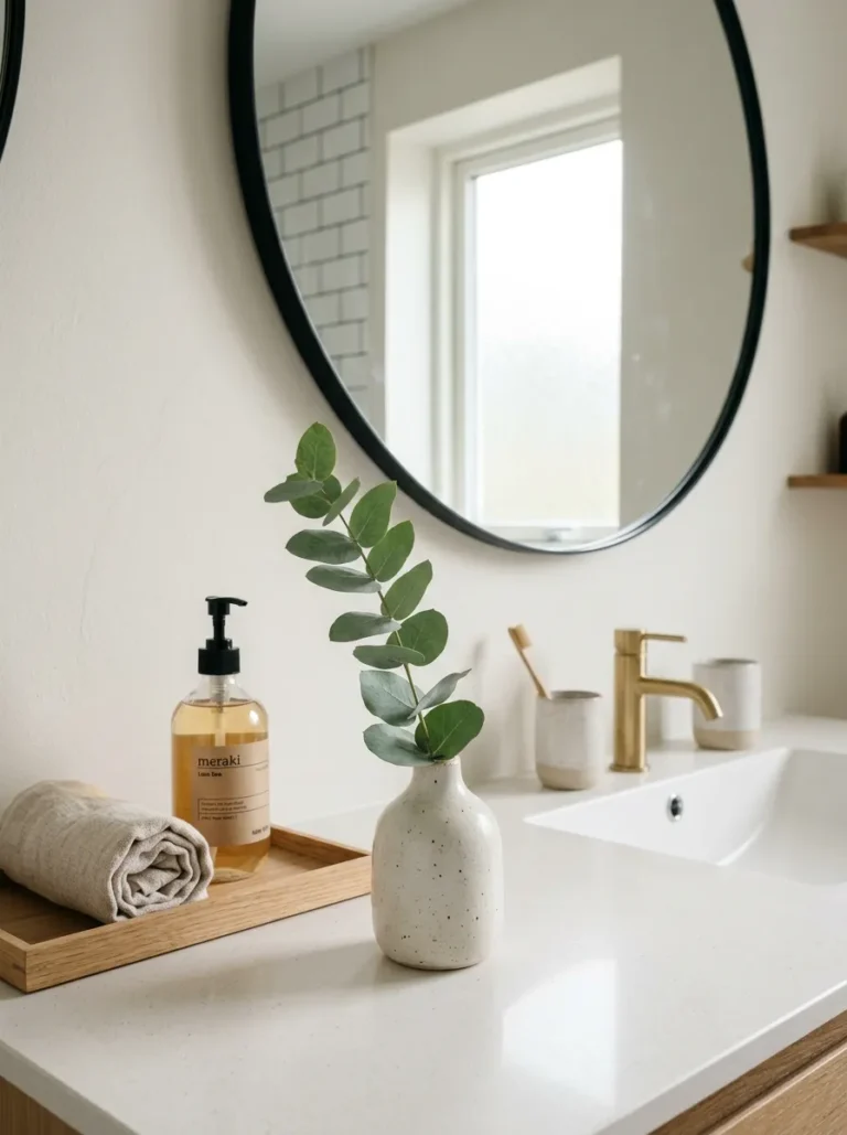 bathroom counter decor ideas