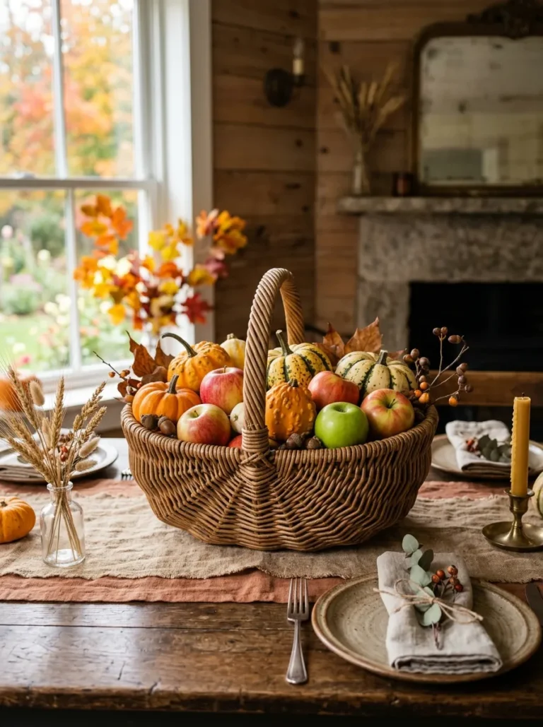 dining table centerpiece farmhouse