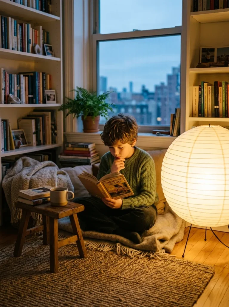 japandi reading nook ideas