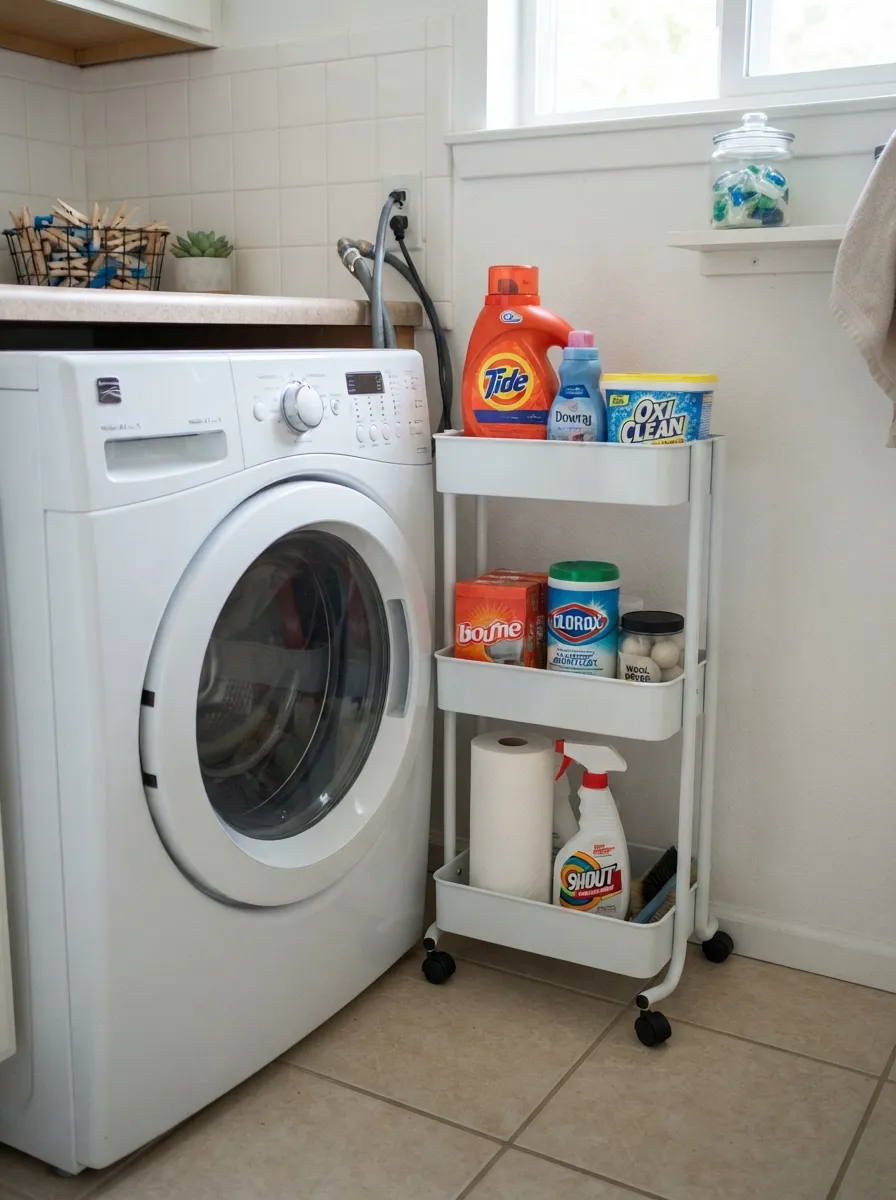 laundry room storage ideas small