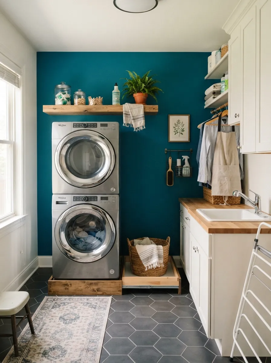 laundry room wall decor ideas