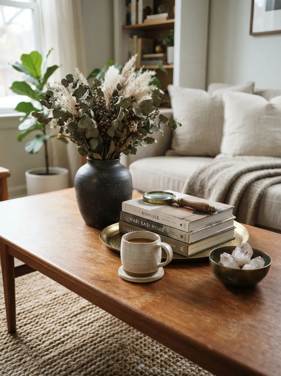 living room coffee table decor ideas