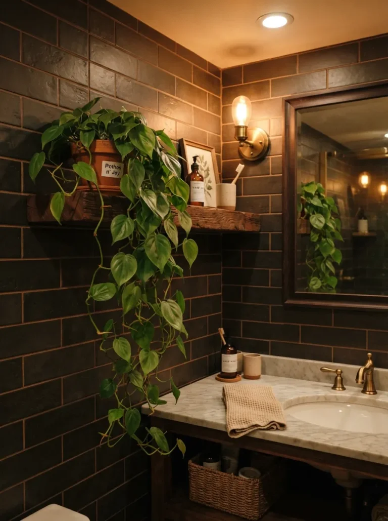 plants for bathroom no window