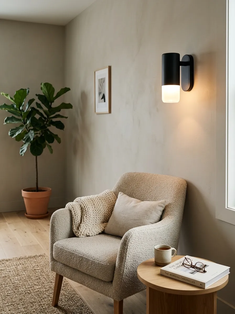 reading nook wall sconce ideas