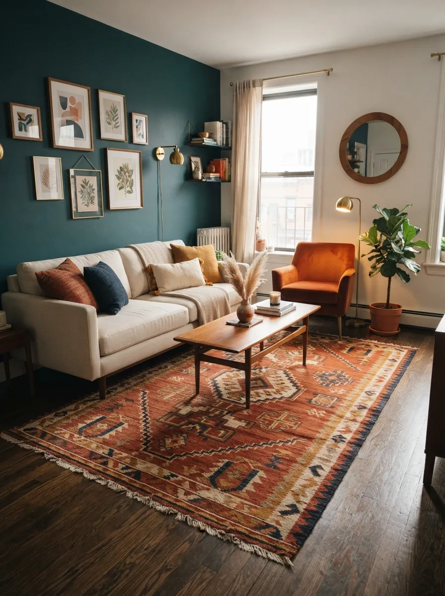 small living room rug ideas