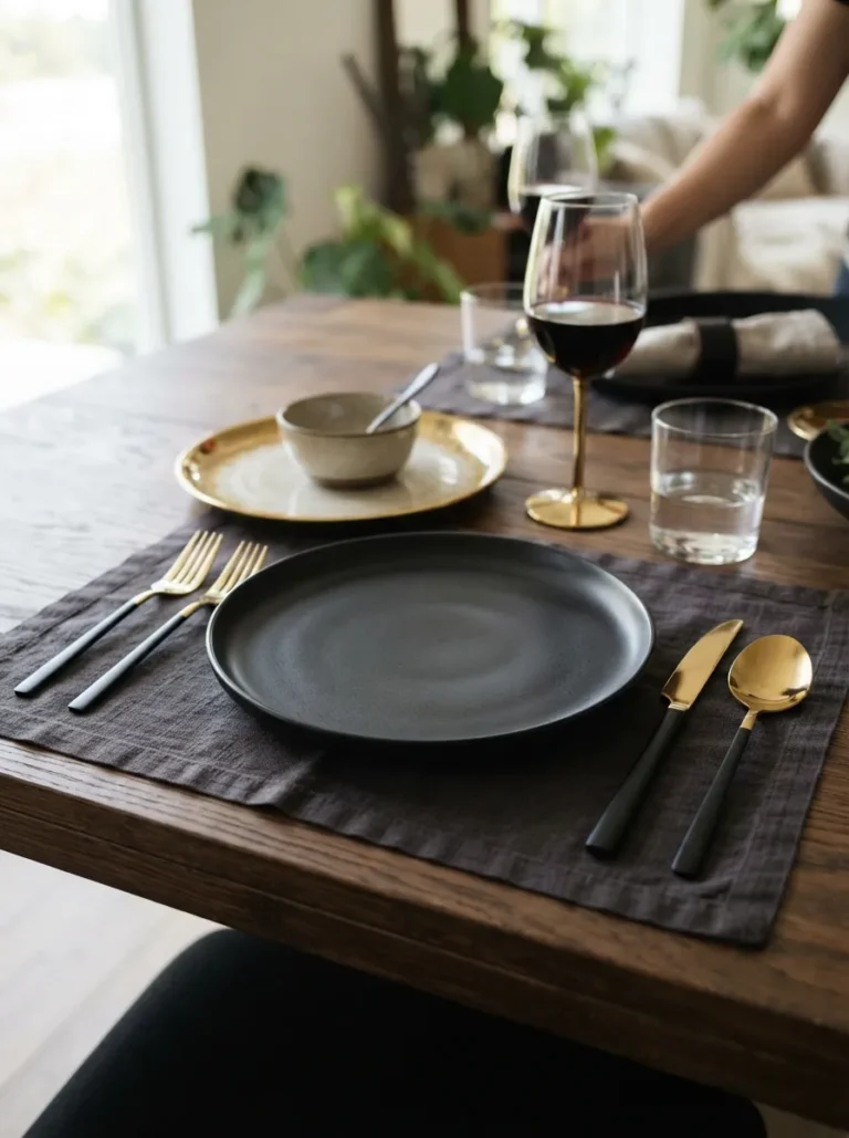 dining table place setting ideas