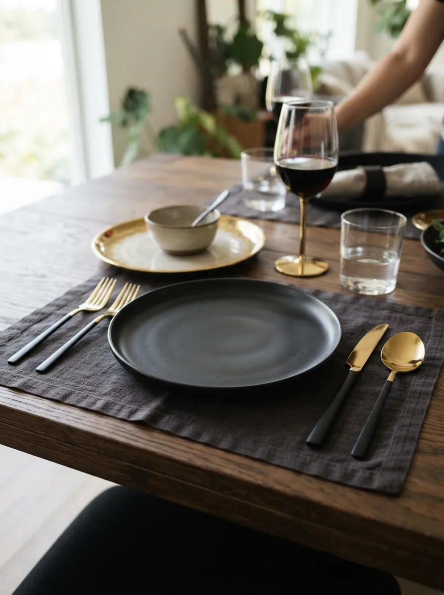 dining table place setting ideas